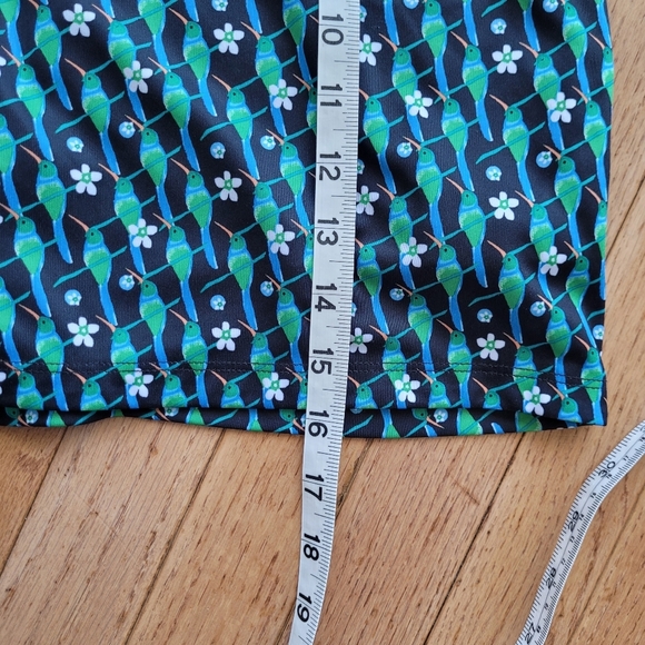 Callaway Golf True Sculpt Wrap Skort Hummingbird Print Pockets L - Picture 10 of 10